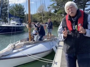 Tom Cunliffe on Oyster Boat Terror